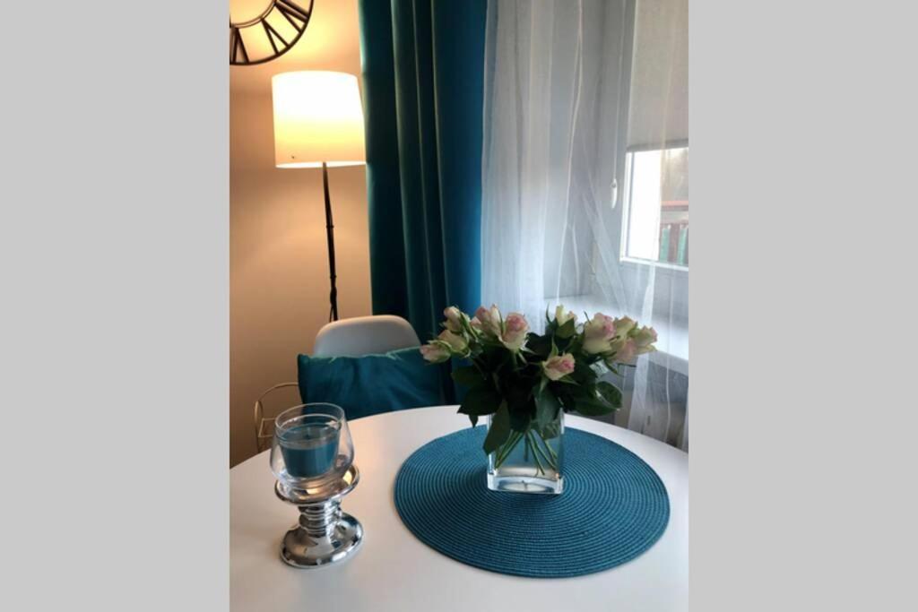 Sunny Studio Apartment Gdansk Bagian luar foto